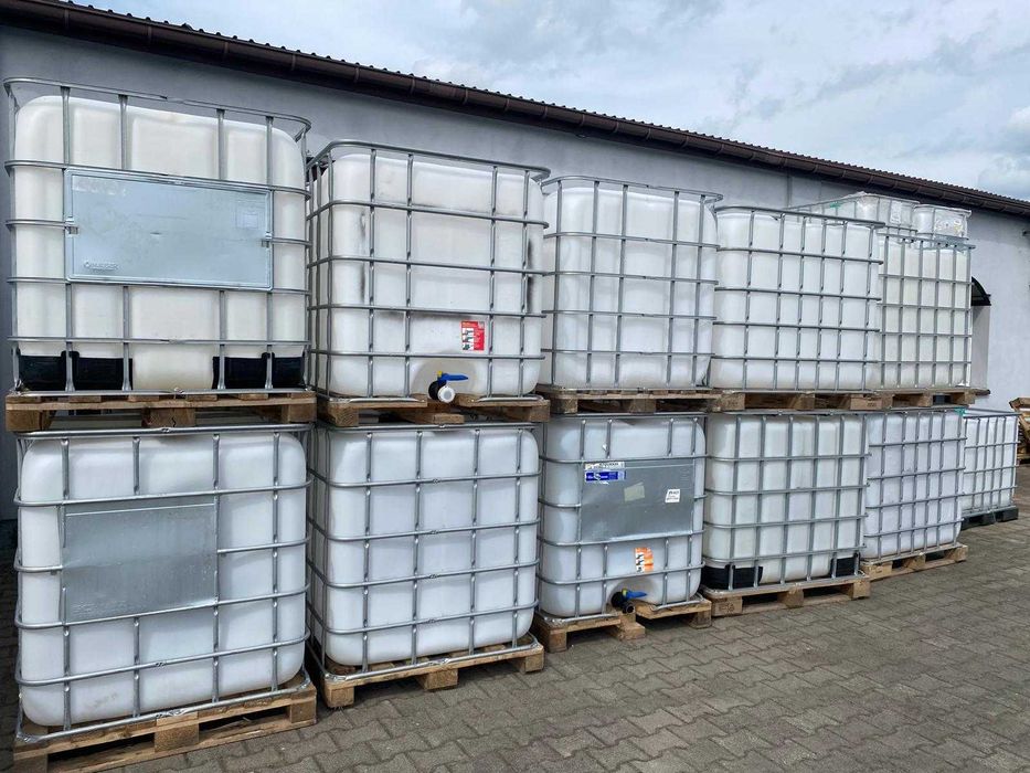 Zbiornik IBC 1000 l małzer mauZer  paletopojemnik