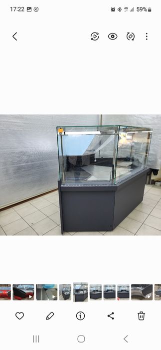 Вітрина кутова Міссурі Технохолод