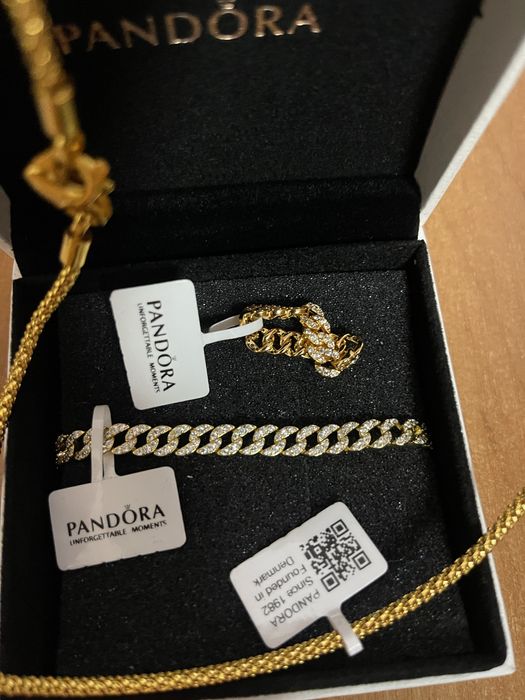 Pandora набір прикрас із бірками НОВИЙ