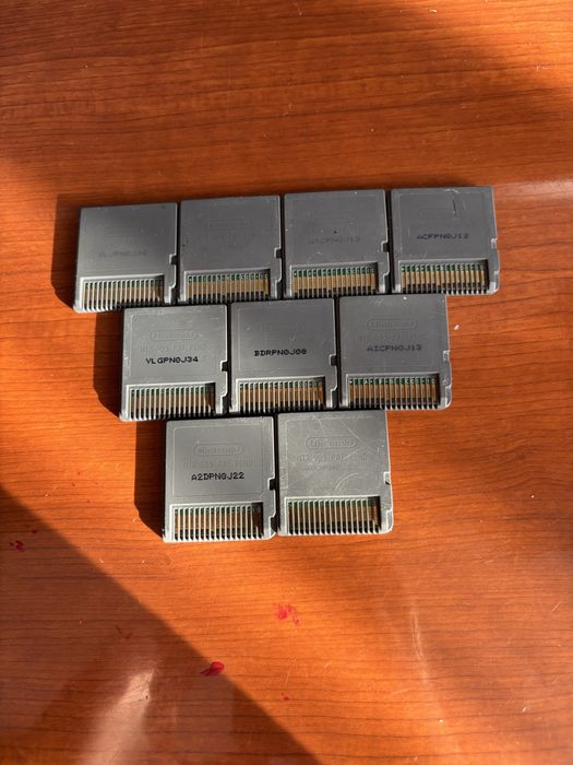 Картриджі нінтендо дс, nintendo ds лот