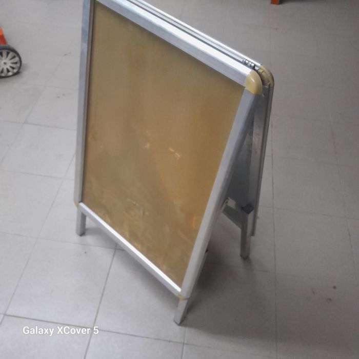 Potykacz reklamowy aluminiowy