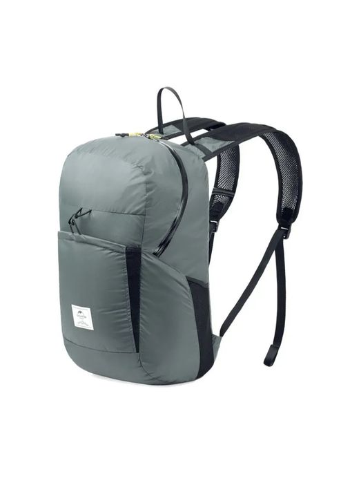 Рюкзак компактний Naturehike Ultralight NH17A017-B 22 л, сірий