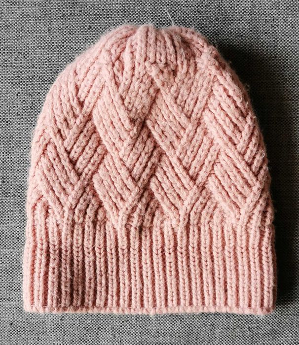 Czapka zimowa różowa Zara wiek ok. 18m+ 2 lata