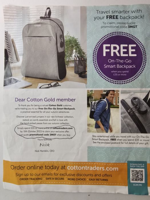 Рюкзак cotton traders am10293