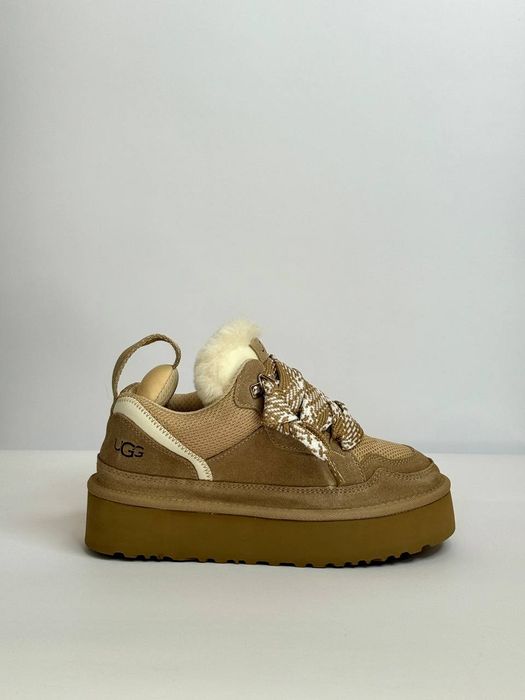 Уггі UGG Lowmel Sneaker Platform premium | Угги натуральные жіночі