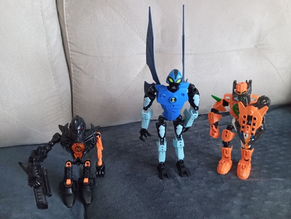 6 set  de Lego bionicle