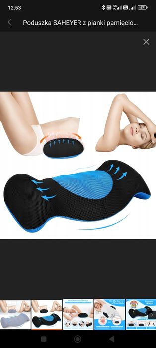Poduszka z pianki pamięciowej