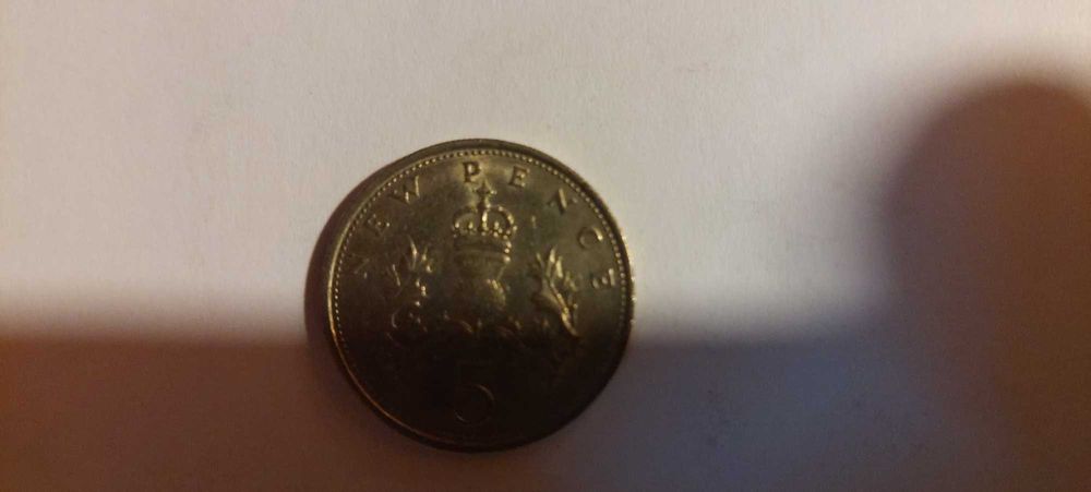 Coleção de moedas de Inglaterra, raras e valiosas