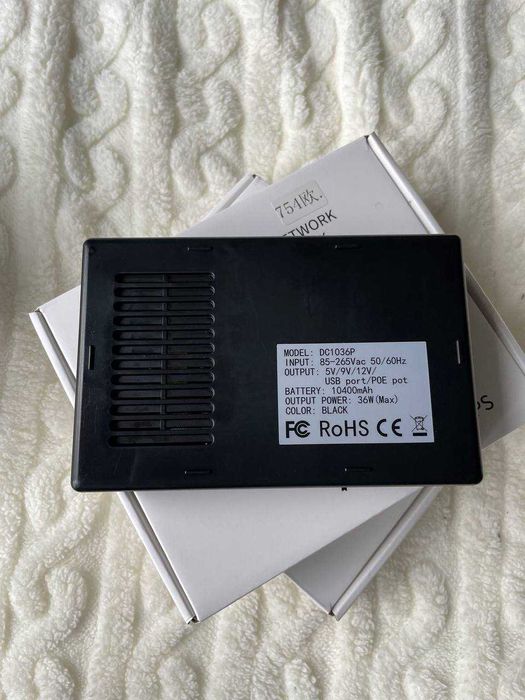 ДБЖ (UPS) для роутерів 10400mAh 36w 2A DC1036P