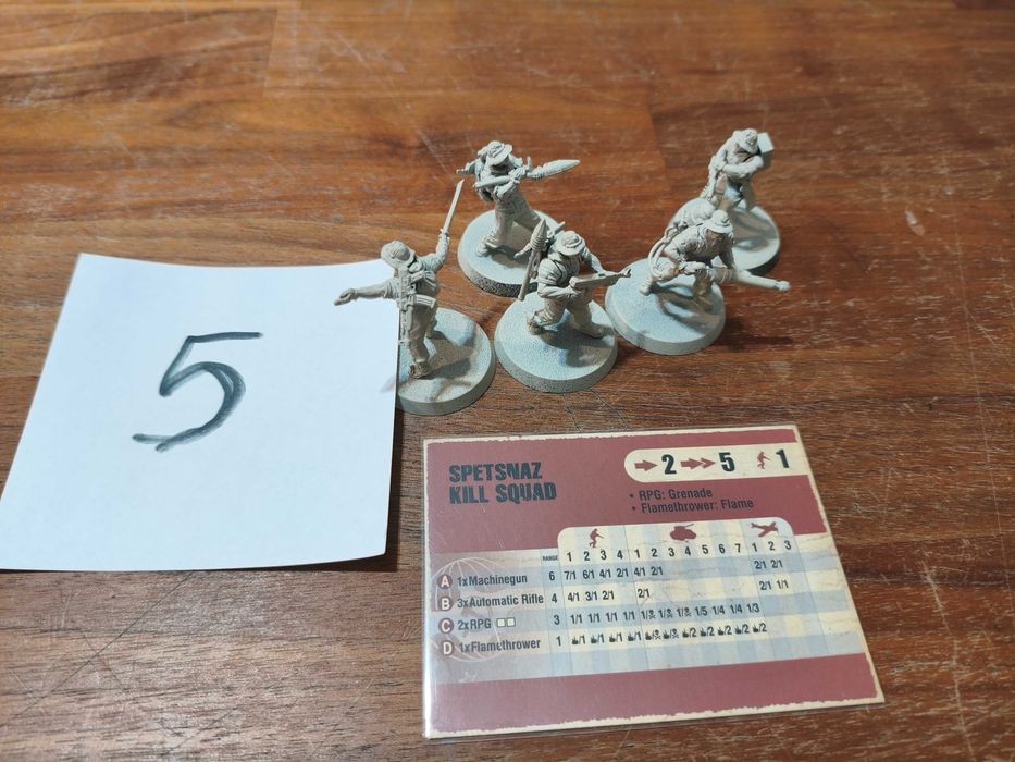 DUST 1947: SPETSNAZ Kill Squad 5 oddziałów