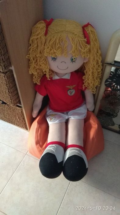 Benfica boneca grande
