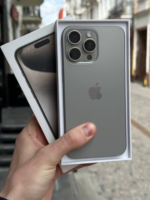 Apple iPhone 15 Pro Max 256гб White 512gb Black Natural Neverlock фізична сім 100% акум