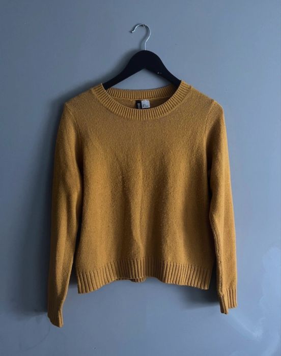 Musztardowy Sweter 36