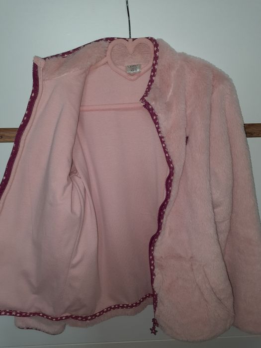 Тепла(плюшева)кофта для дівчинки