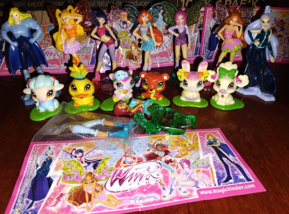 Вінкс кіндер Винкс Енчентімалс Киндер сюрприз