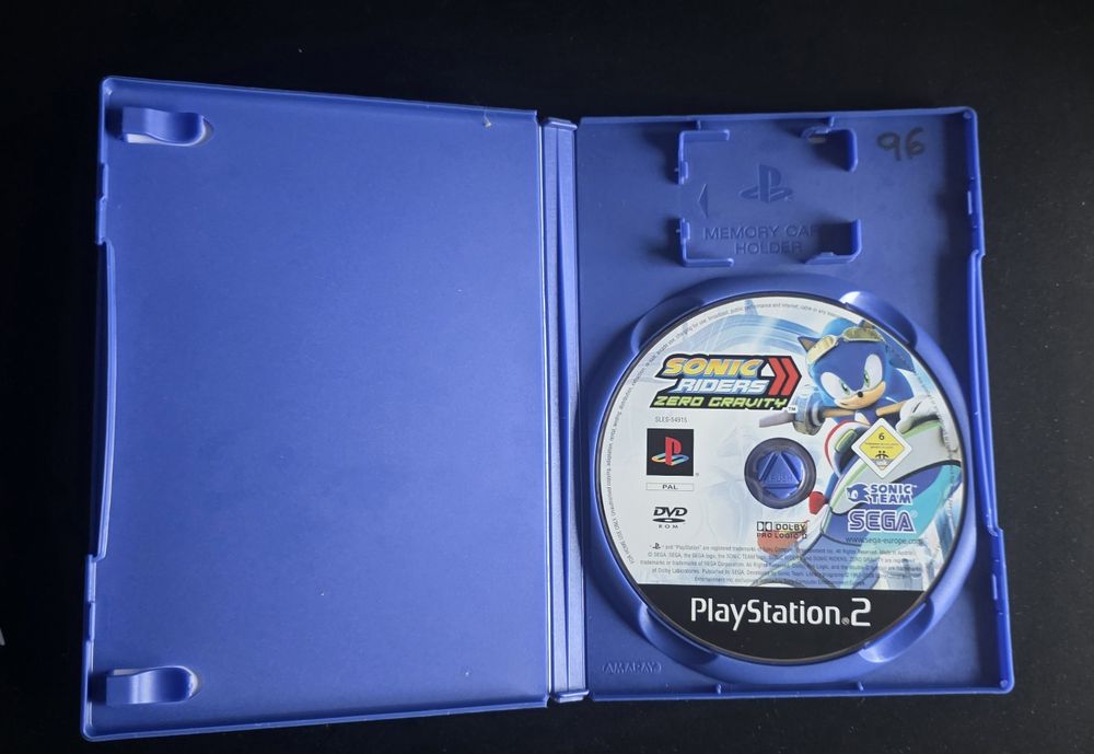Sonic Riders Zero Gravity para PlayStation 2
Capa Imprimida em ótimo e