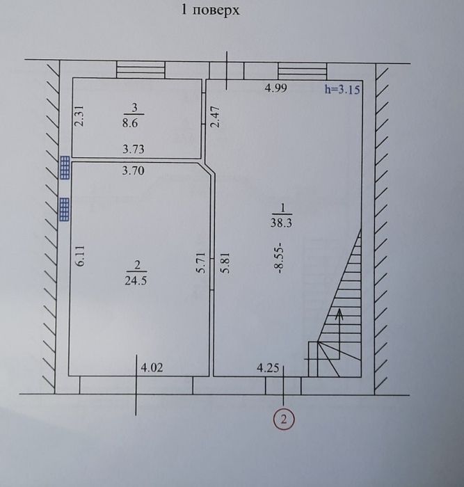 Продам квартиру в  таунхаусі, 210 кв м , центр міста.