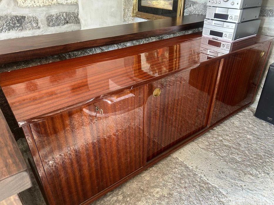 Mobilia sala de jantar antiga madeira