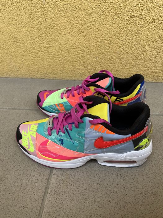Nike Air Max 2 Light x Atmos. Rozmiar 44 (28 cm) Black Bright Pink