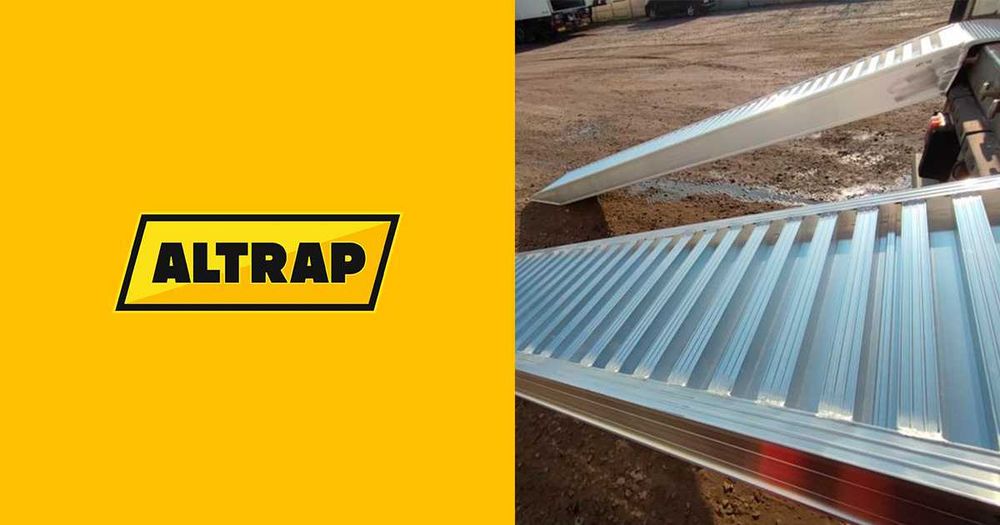 Polskie Najazdy aluminiowe ALTRAP 3m/10ton