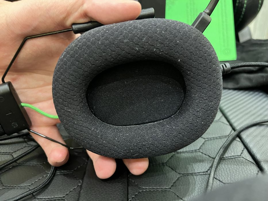 Наушники Razer BlackShark V2 + USB Sound Card.