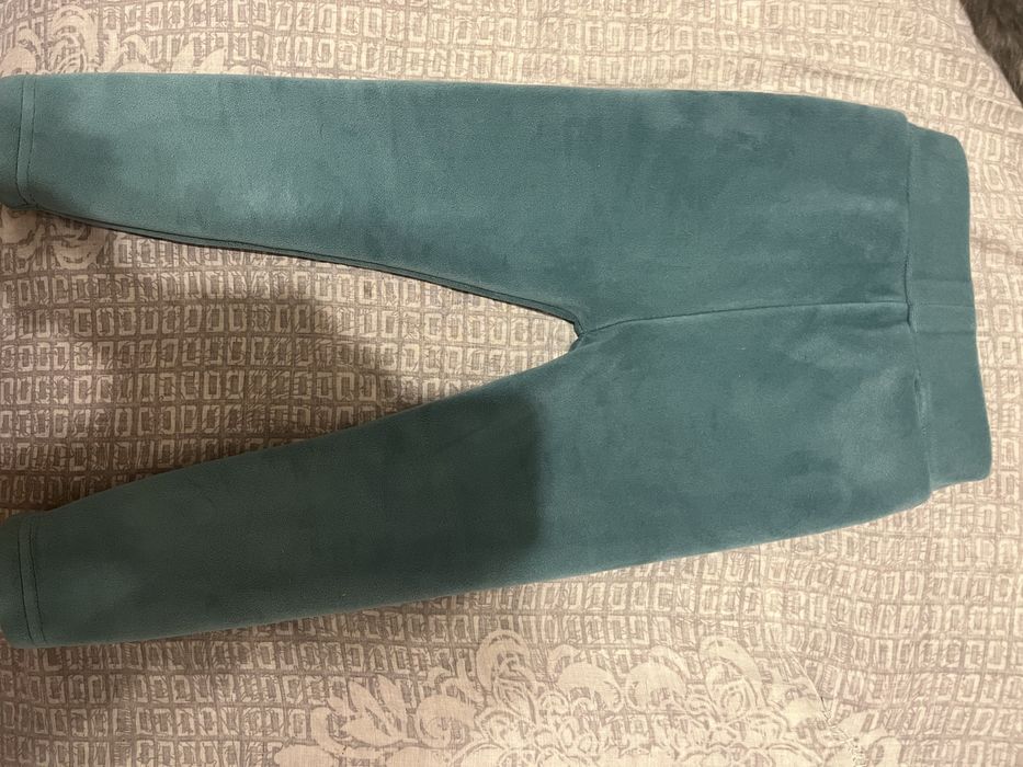 Теплые лосины на девочку