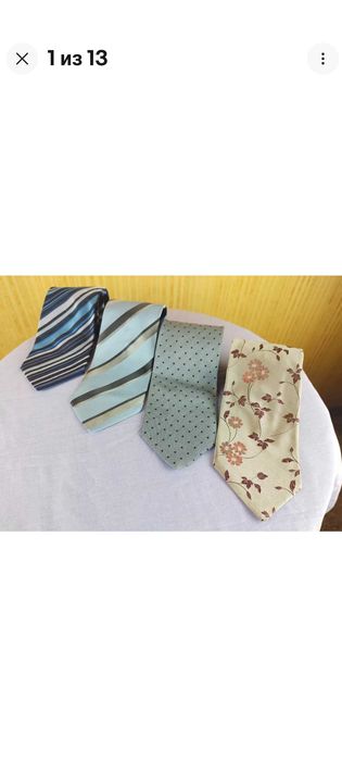 Галстуки галстук Hugo Boss  tie винтаж Disney Flintstones