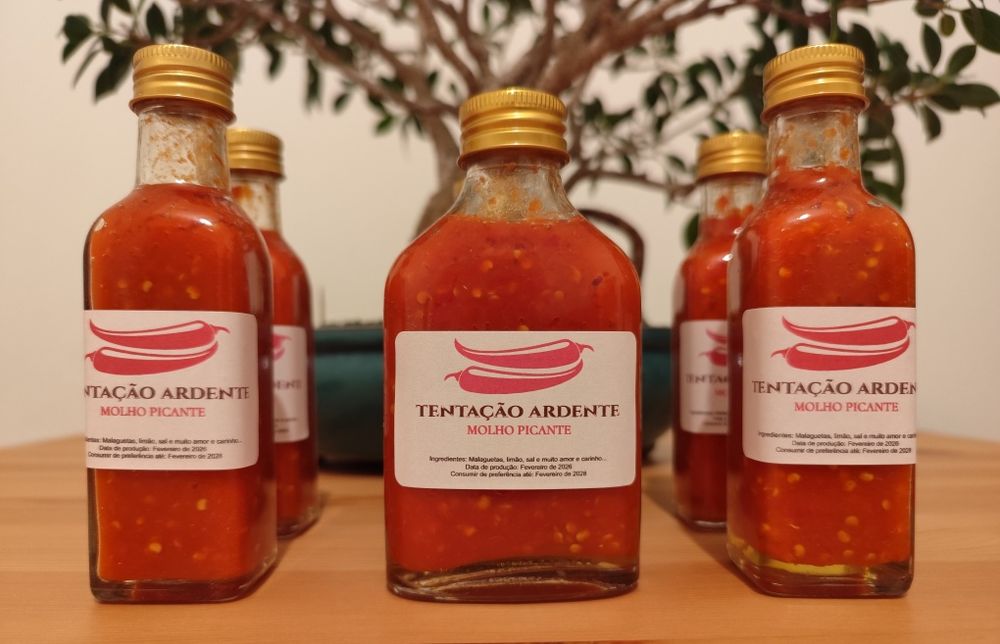 Molho Picante "Tentação Ardente"