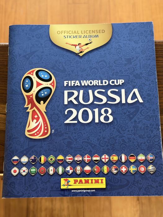 Caderneta Completa Panini Mundial 2018