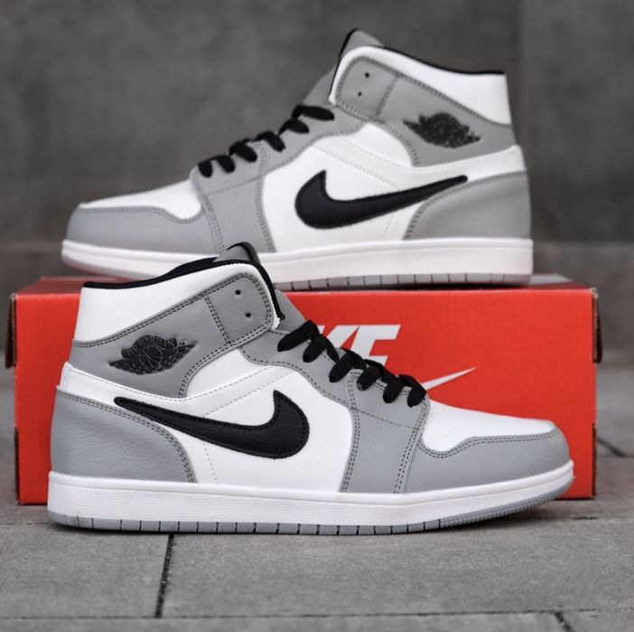 NlKE Jordan 1 Зима с мехом 2 колори Кожа Акція