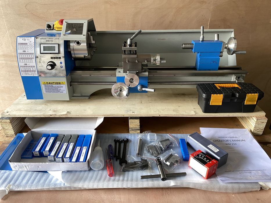 Токарно-винторезный станок WM210V 210x600 мм 1100W