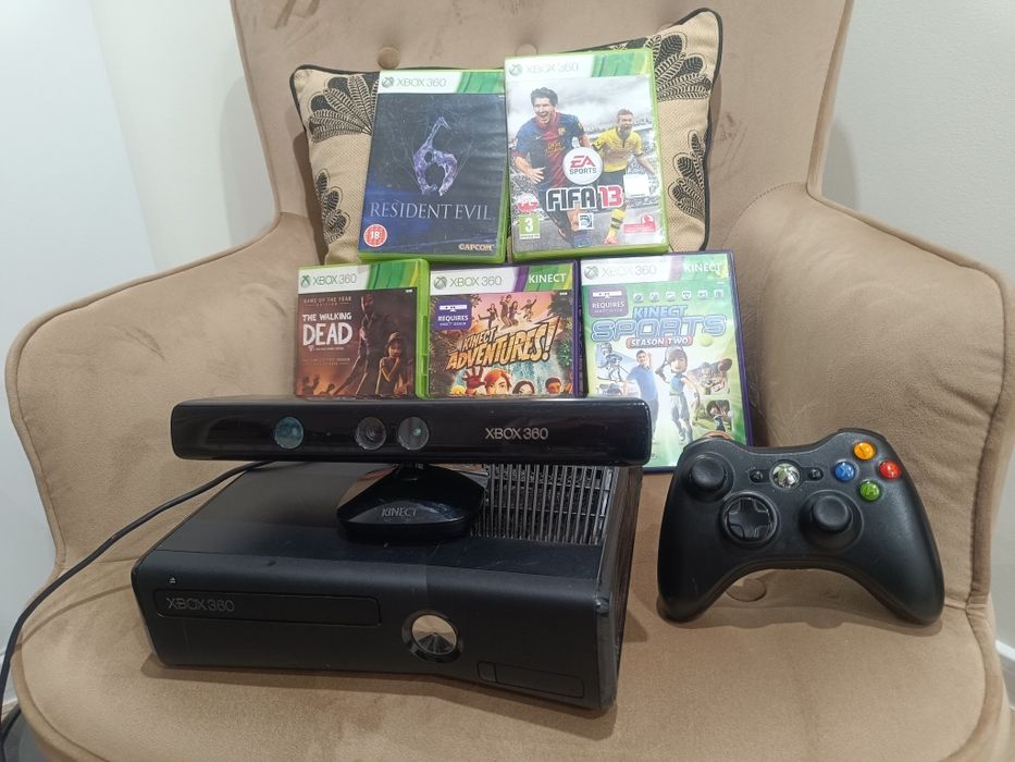 Xbox 360 pad gry kamera