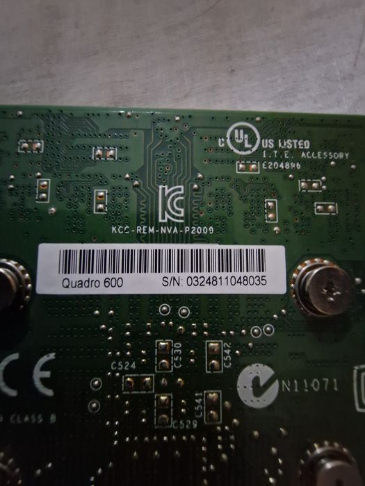 Nvidia QUADRO 600
