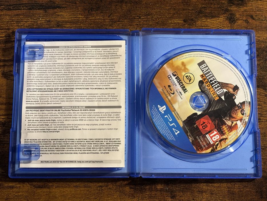 Battlefield Hardline ps4 PL