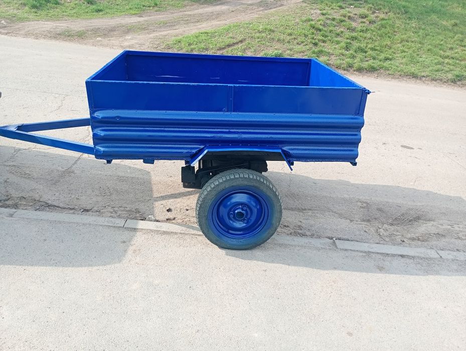 Прицеп, причіп для мототрактора