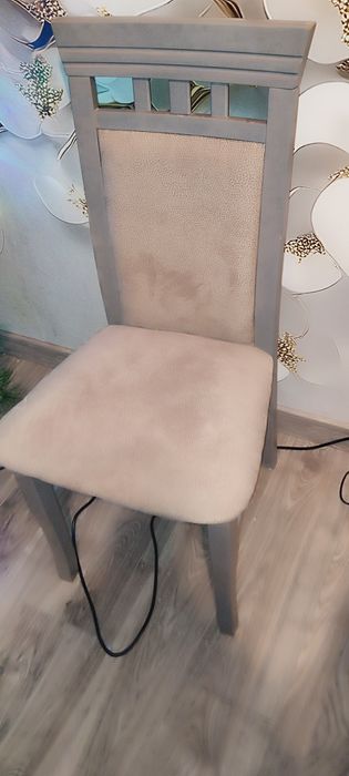 Stół drewniany 90/90 plus (2*40) kolor szary