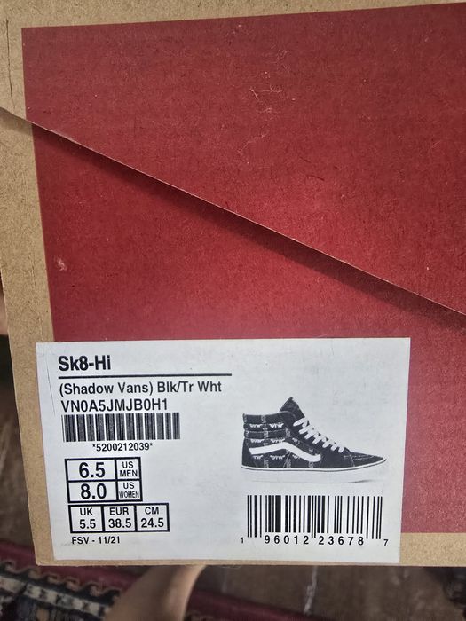 Vans Sk8-Hi "OTW" Originais – Como Novas
