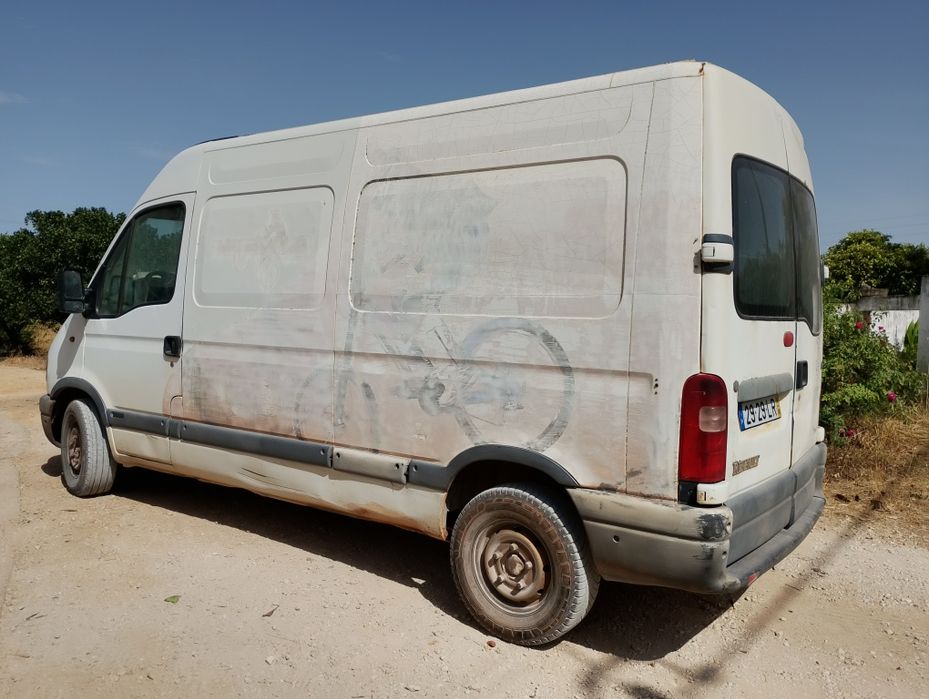 renault master II 2.8 dti 3500kg furgão