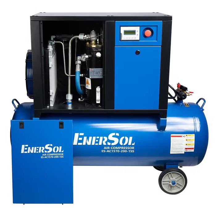 Компрессор винтовой EnerSol ES-AC1570-200-1SS/1000л на выходе/рес 200л
