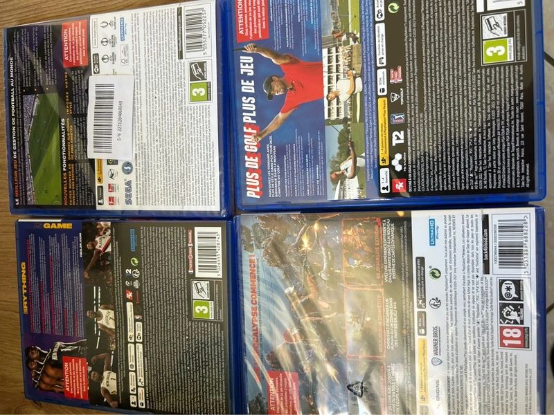 Lote Jogos PS5 Perfeito Estado