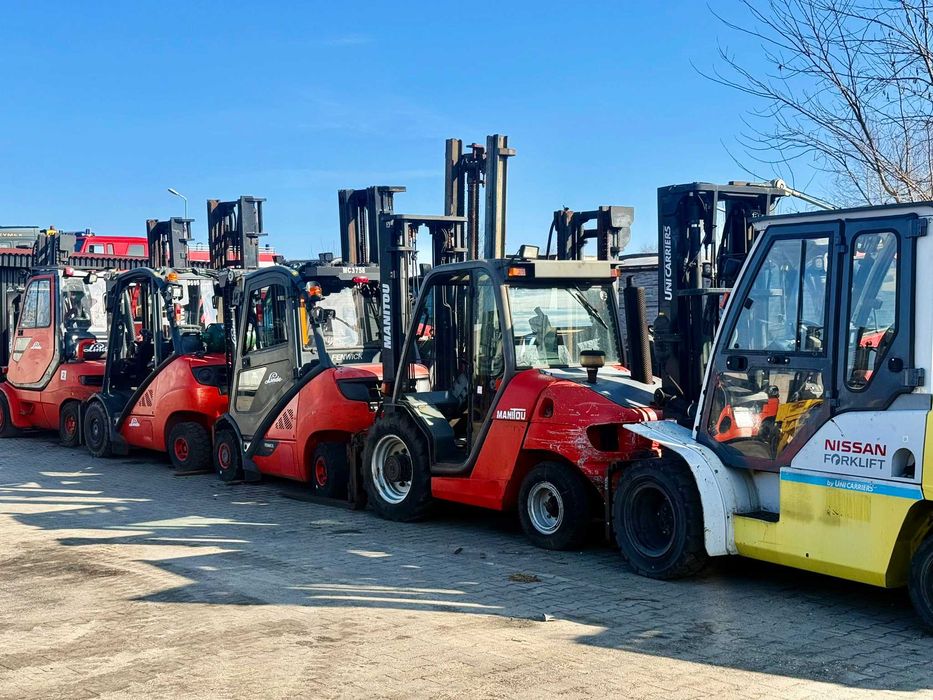 Навантачувач LINDE H50 / H60 / H70 (серія 396, 2019) на запчастини + щогла + двигун DEUTZ
