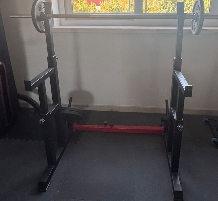 Rack de musculação Tectake Creed
