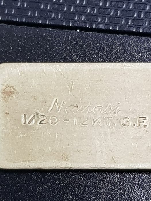 Зажим для денег "Nanasii" Позолота .