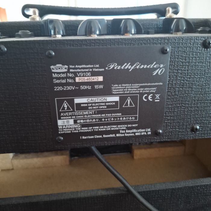 Amplificador Vox Pathfinder 10
