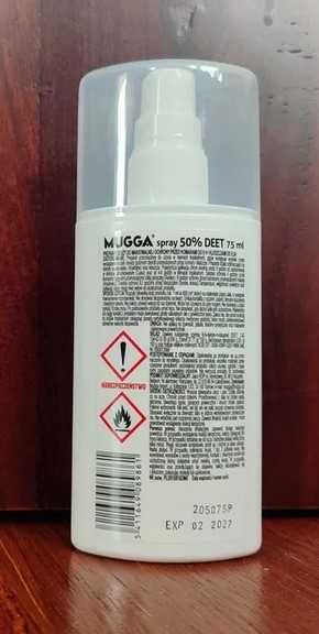 Mugga 50% Deet spray