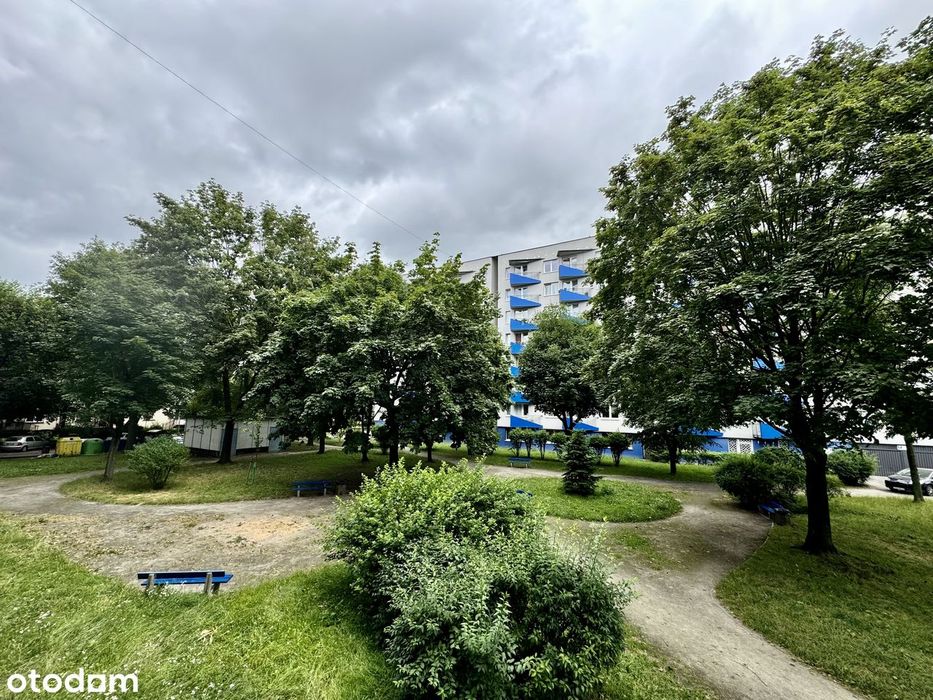 Po generalnym remoncie | 2 pokoje | balkon, winda, widok na zieleń