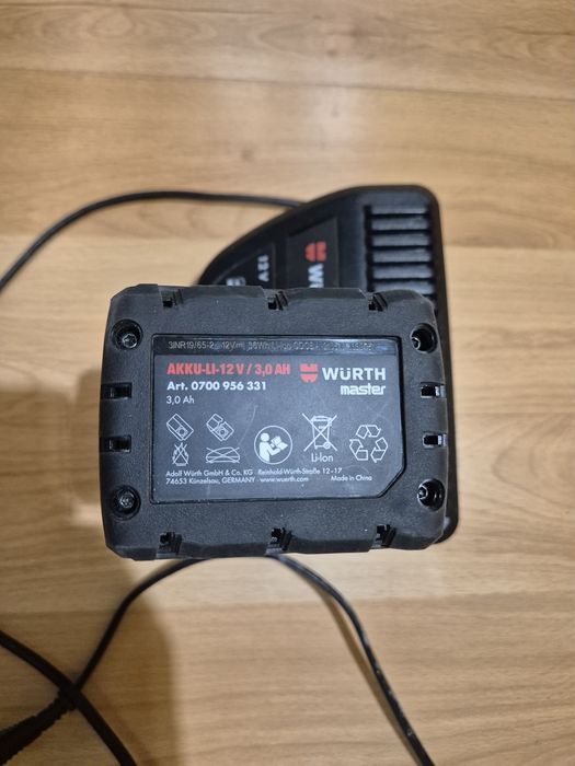 Ładowarka Würth AL 60-LI do akumulatora LI-12V