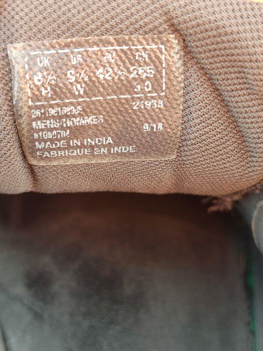 кожаные туфли Clarks 42,5 размер