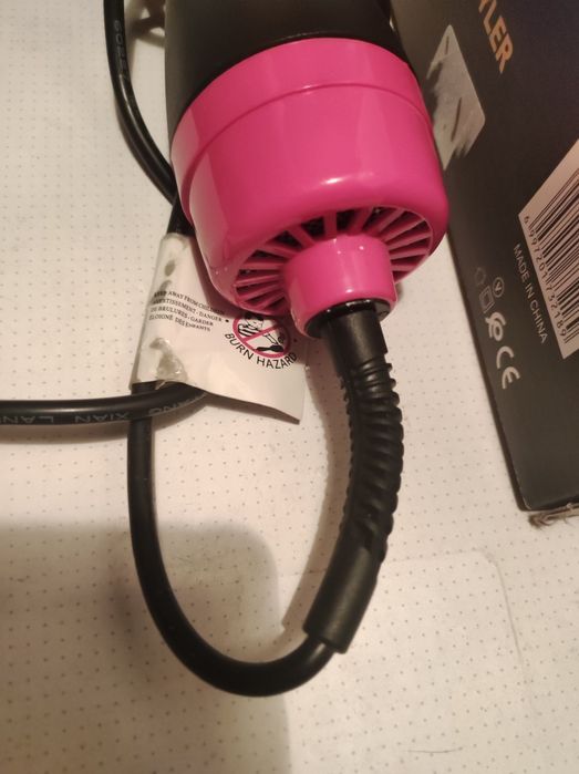 Фен-щітка стайлер для укладки волосся 3в1