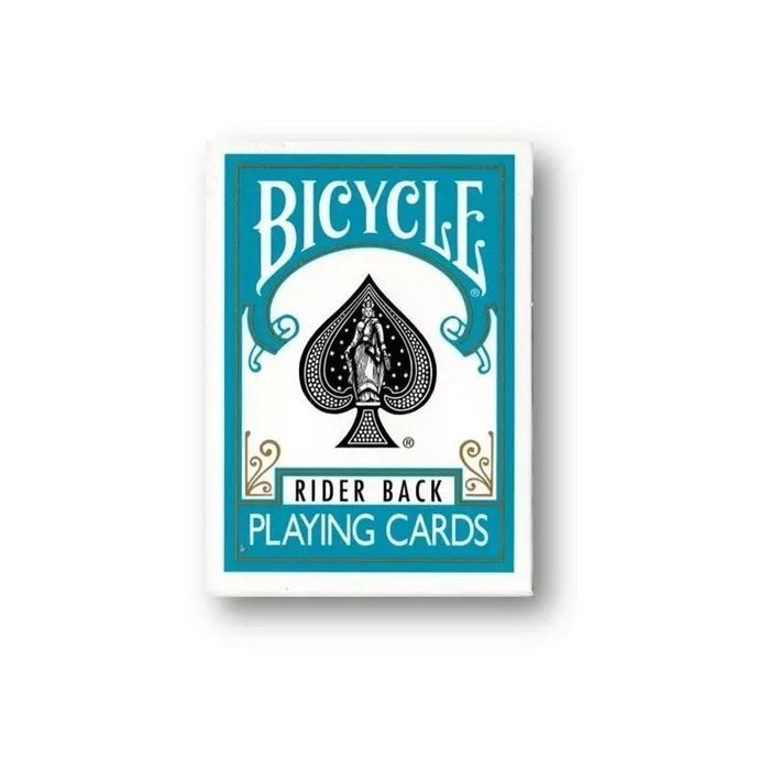 Karty Turquoise Deck Bicycle. Quint